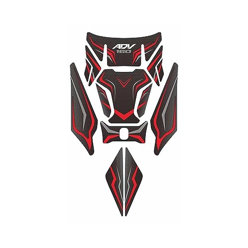 Tampon protecteur réservoir moto ADV 160 autocollant poisson os