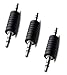 Ksmile 3.5mm Male to Male Stereo Audio Connector (3 Pack)