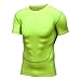 UGLY FROG Herren Kompression Base Layer Shirt Sports Wear Short Sleeve Rundhalsausschnitt Fitness Top 1023