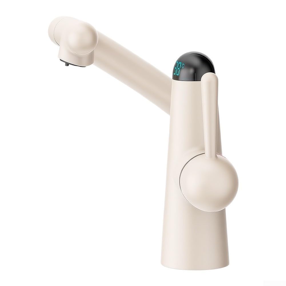 Rubinetto Lavabo Rame Braccio Robotico 360 Gradi(white)
