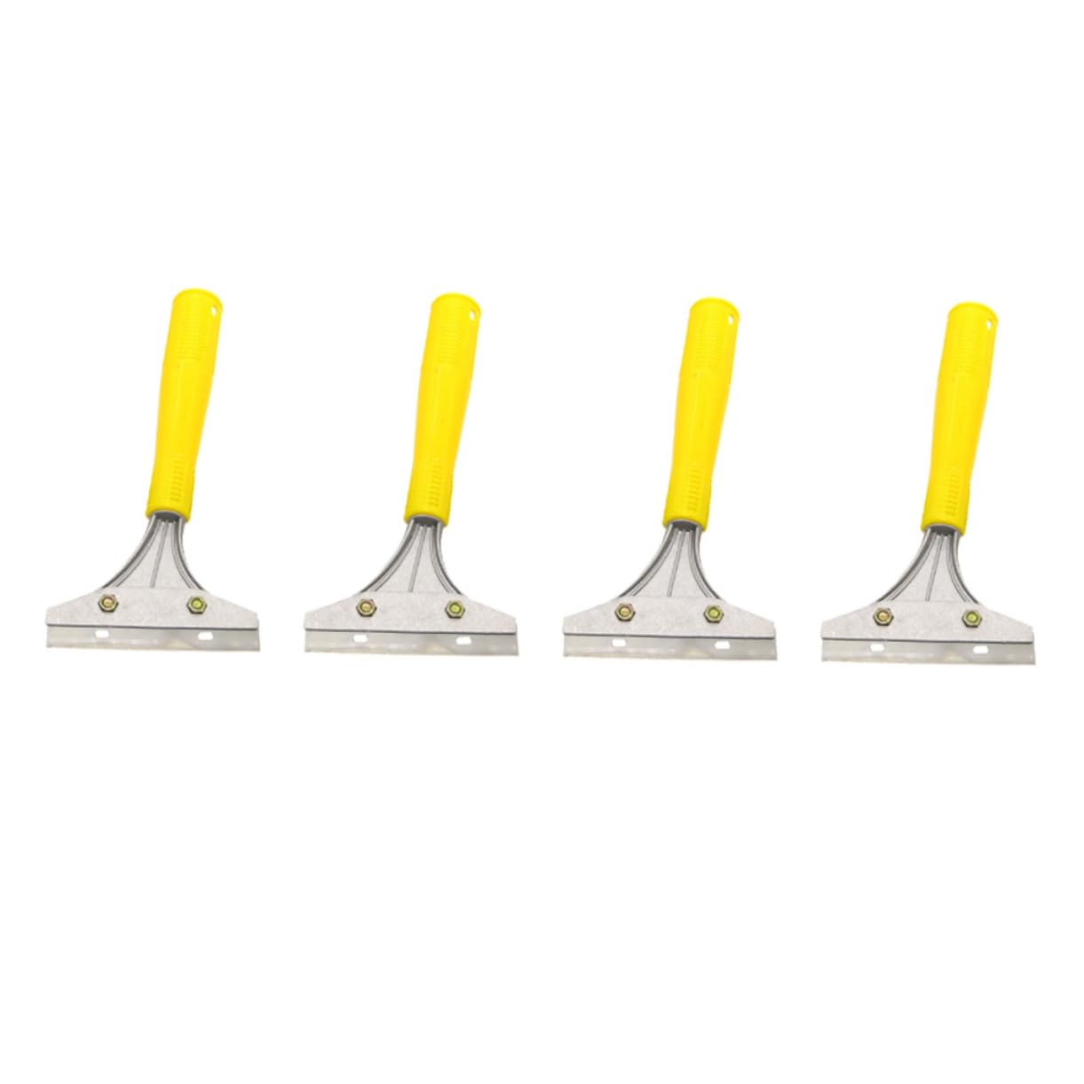 SEWOART Practical Wall Scraper Set 4pcs Aluminum Alloy Cleaning Scrapers Wallpaper Kitchen Tool