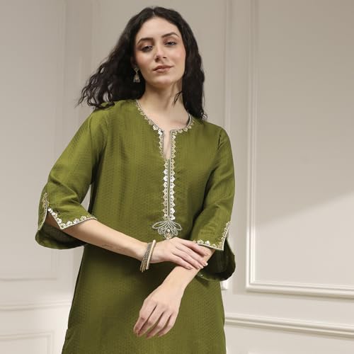 Image of BIBA Womens Kurta Set