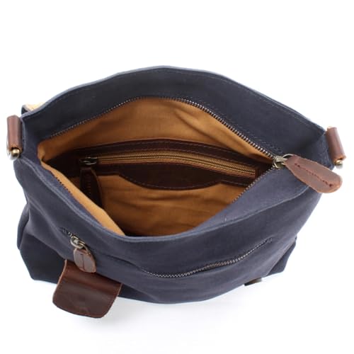 Women's Cowhide Leather Crossbody Shoulder Bag Small Messenger Purse Sling Satchel Bag For Work Business Travel3