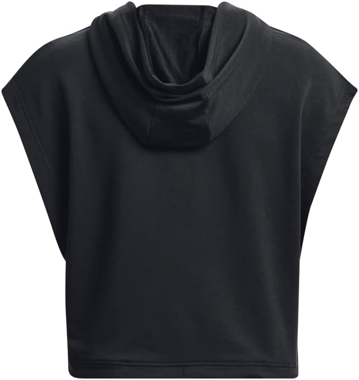 Under Armour Womens Rival Terry Short Sleeve Hoodie - Image 4