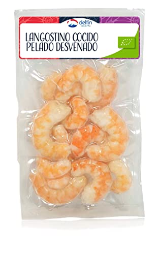 Delfín Langostino Cocido Pelado al vacío 160G (Congelado)