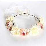 Decoración Tu Cabello Estilo con Hermosa Flores de Seda