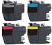 Produktbild XL Patronen-Set wie LC-3217 black, cyan, magenta und yellow für MFC-J5330 MFC-J5330 XL MFC-J5335 MFC-J5730 MFC-J5830 MFC-J5930 MFC-J6530 MFC-J6535 MFC-J6730 MFC-J6930 MFC-J6935