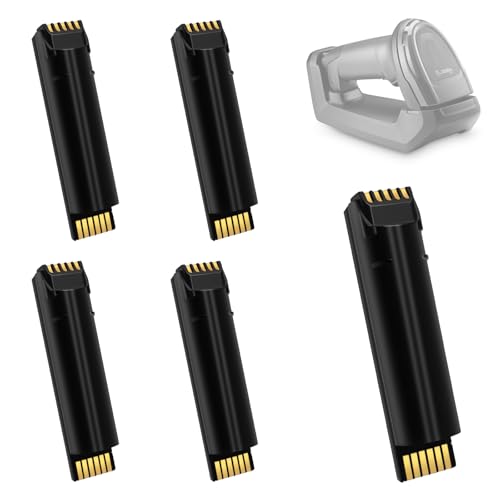 Image of Sicimly 5Pack 82-176890-01 for Zebra DS8178 Scanner Battery:DS8100 DS8178 DS8170 BTRY-DS81EAB0E-00 Barcode Scanner,2500mAh Li-ion, Replacement Battery.