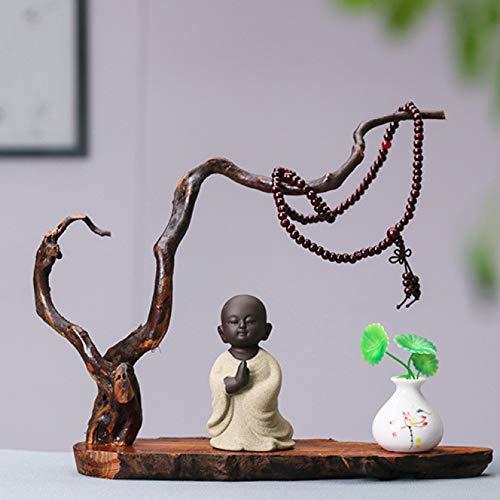 Sculptures assises de méditation zen pour créer un coin détente sur votre table de salon