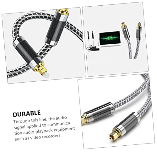 Cable de audio digital para cine casa toslink cable optico para equipos de sonido 7