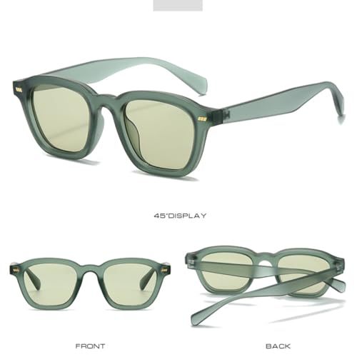 Lunettes de soleil rétro mixtes avec verres teintés UV400 - 4
