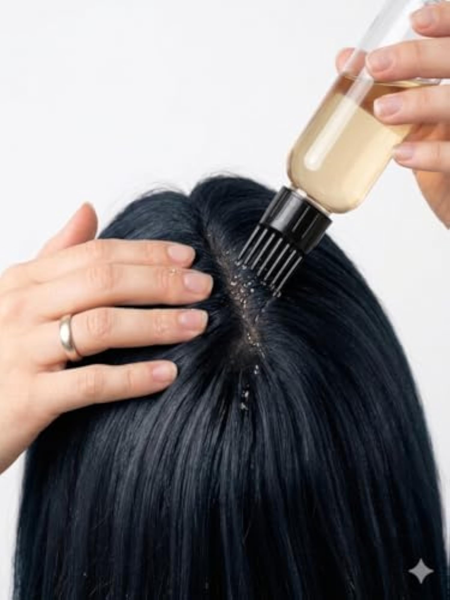 Hair Root Applicator Bottle with Comb, 100ml