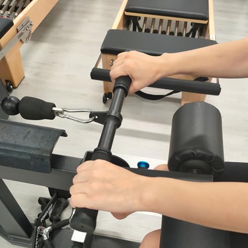 Image of Kinglotus Straight Bar LAT Pull Down Cable Attachment,Tricep Press Down Bar Bodybuilding Strength Training Attachments.LAT Exercise Machine Attachment.
