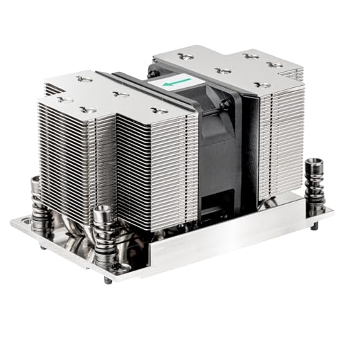 Silverstone Technology XE02-TR5B 2U Small Form Factor Server/Workstation CPU Cooler for AMD sTR5/SP6 sockets, SST-XE02-TR5B