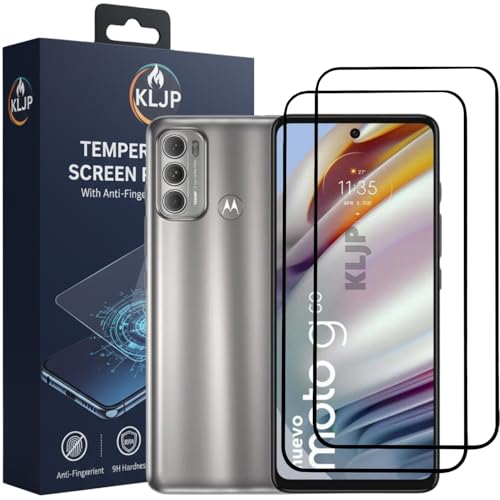 Image of Military-Grade Gorilla Tempered Glass For Motorola Moto G40 Fusion /Motorola Moto G60 With Installation Kit | Edge to Edge Coverage | Black (Pack Of 2)