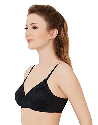 Image of Amante Lace Padded Non-Wired Full Coverage T-Shirt Bra