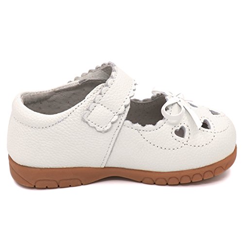 image for Femizee Girls Leather Bows Design Soft Round Toe Princess Dress Mary J