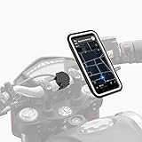 💡【COMO FUNCIONA ?】 Desliza tu teléfono en el bolsillo de tu soporte movil Moto. Pon en marcha el GPS. Sujeta la bolsa en el porta movil que se puede montar y desmontar en menos de 3 segundos en tu moto sin necesidad de herramientas. Y disfruta