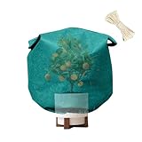 contra heladas de Plantas, con Cremallera, Gruesa, Transpirable, portátil, cálida para Invierno, Cubierta Protectora para arbustos, Plantas, para Verduras, árboles pequeños