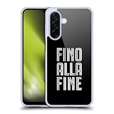 Head Case Designs Licenza Ufficiale Juventus Football Club Fino alla Fine Nero Tipo Custodia in Gel [Protezione di Grado Militare] Compatibile con Samsung Galaxy A26 5G