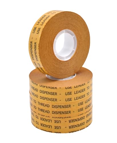 Image of WOD General Purpose ATG Tape, 3 /4 inch x 36 yds. (Set of 4 Rolls) Adhesive Transfer Tape Glider Refill Rolls Clear Adhesive on Gold Liner (Acid Free) RWATG20