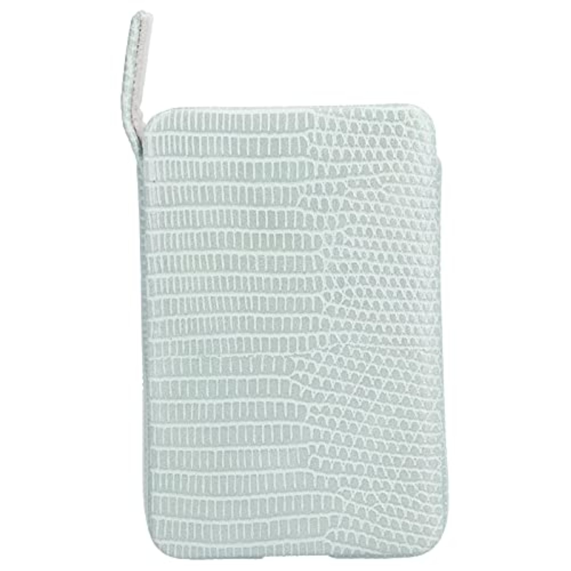 Magnetic PU Cigarette Case for Outdoor Use (Crocodile Green)
