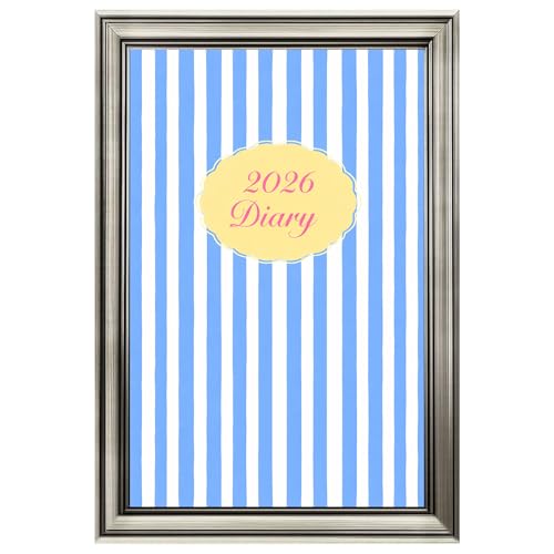 Framed 2026 Diary Poster Canvas Print Art Wall Art Pictures