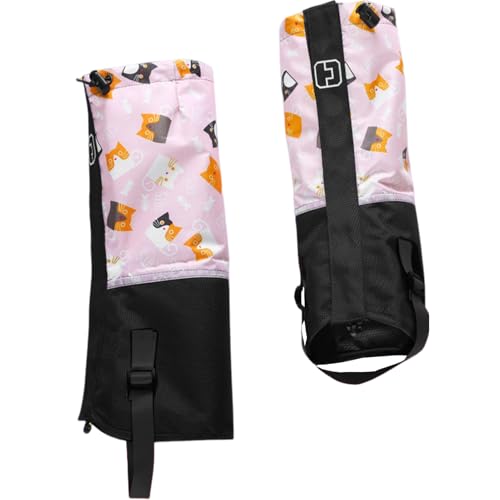 Zegaqae Polainas Para Niños,Polainas Impermeables De Protección Para Botas De Niños - Escudo Ajustable Para Camping Granja Jardinería Senderismo Caza Juego Trekking Exterior Niñas