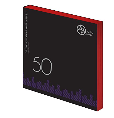 Pochettes intérieures pour LP contre la poussière des vinyles GIUCAR rouge 80 GR