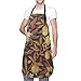 Vintage wiktoriański kwiatowy wzór fartuch do gotowania z kieszenią dla mężczyzn kobiet