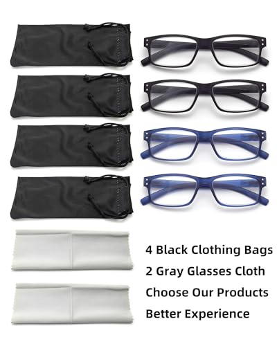 Foxmook 4 Pack Reading Glasses thumb #1