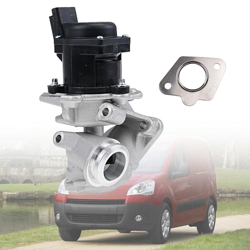 LEVANLIGHT EGR Valve Exhaust Gas Recirculation Replacement Fit for Citroen FI-at FO-RD Peugeot C2 C3 C4 206 207 307 Replace#9649358780, 9660276280, 11717804950, 1618.NR, 1618.59, 9649358780