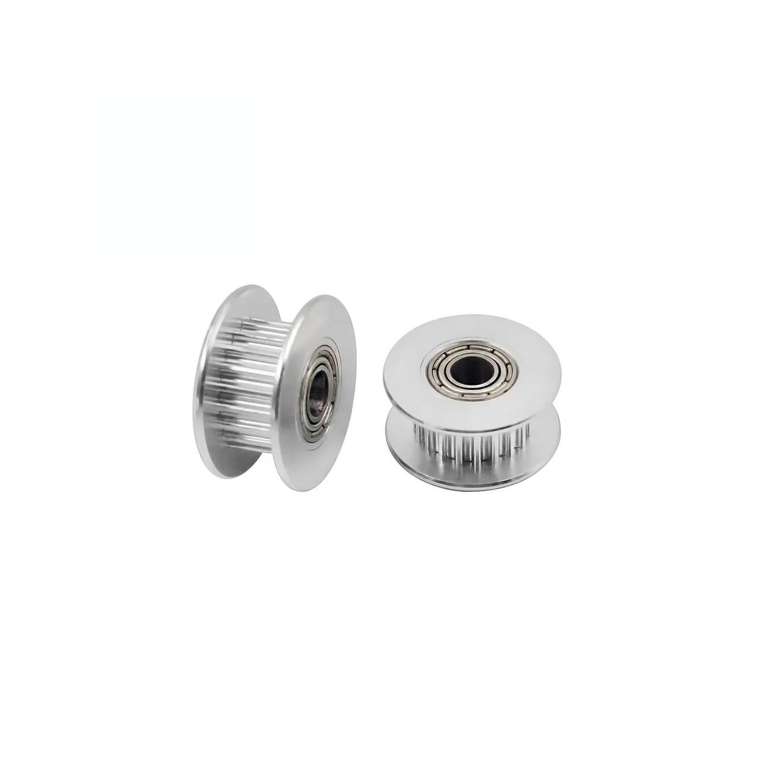 2 x Riemenscheibe 20 Zähne 16 Raddurchmesser 3/5 mm mit Kugellager Zahnriemen Breite 6/10 mm Teile für 3D-Drucker (16T W6 B3 mit T, 50 Stück)