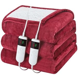 DANENOSA Electric Heated Blanket So...