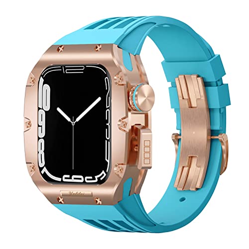 Kit de modificación para Apple Watch 8 de 45mm ideal para lucir elegante en reuniones de trabajo