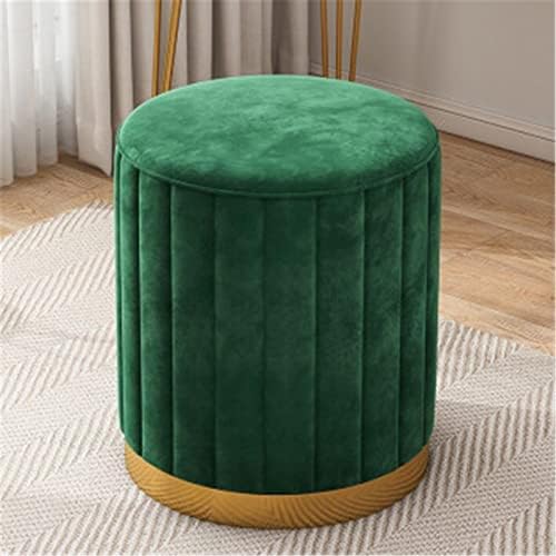 Modern Foldable Makeup Stool with Storage, Compact Design for Bedroom Vanity, Space-Saving Furniture for Makeup and Grooming Essentials
