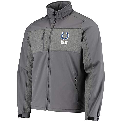 Image of dunbrooke Men's Navy Tennessee Titans Zephyr Softshell Full-Zip Jacket