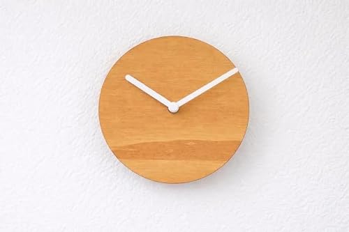 Natural Wood Wall Clock