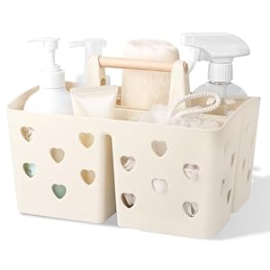 Anyoifax Portable Shower Caddy Plastic Shower...