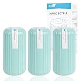 3Pcs WTWD Automatic Toilet Cleaner with Odor Removal, 90 Days Freshness & Tough Stain Fighter - Hands-Free Toilet Bowl Cleaner with Magic Bottle Design
