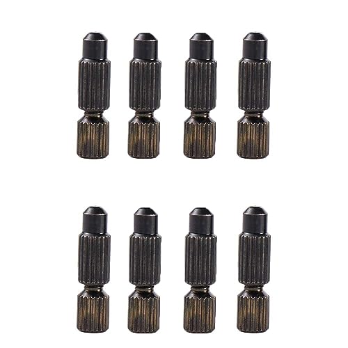 Pokinge 8Pcs Bicycle Brake Cable Caps Copper Bicycle Brake Shifter Bicycle Derailleur Inner Cable End Cap Shift Brake Tool for MTB ?Road Bike