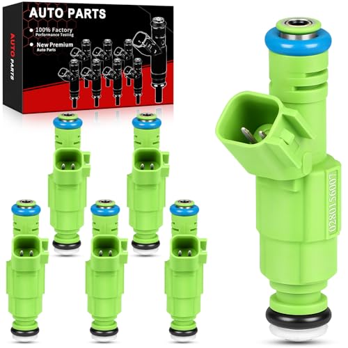 AOTPAT Fuel Injectors Fit for:-Dodge Caravan/Grand Caravan 2001 2002 2003 2004 2005 2006 2007, for:-Chrysler Town and Country 2001-2007, Voyager 2001-2003, OE# 0280156007, 04861454AA (6Pcs)
