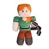 peluche alex et bibou Videojuego minecraft Minecraft- Alex Peluche 30 CM, (Jinx JNXMNCR7664)