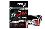 KRIMINALGESCHICHTEN | Justus, Peter und Bob finden ein Buch, dessen Seiten verschlossen sind, da angeblich ein Fluch auf ihnen liegt – eine Wahrsagerin warnt sie: Wer diese Seiten öffnet, weckt Monster aus der Urzeit und dem wird Schlimmes widerfahren.
