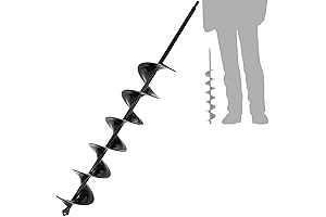 3x24-Inch Auger Drill Bit for Planting - Your Gardening Savior