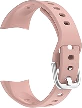 FITVII Silicone Watch Band Compatible FINO 2 Fitness Tracker, Quick Release Soft Rubber Replacement Adjustable Strap for FINO 2 1.45'' Smart Watch