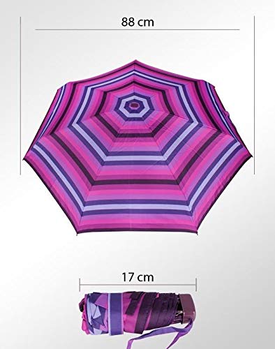 Guarda Chuva Sombrinha Mini Fazzoletti Pocket Roxa Listrada
