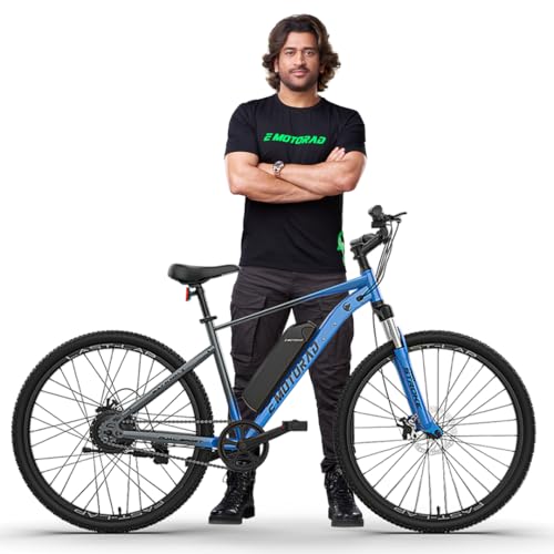 EMotorad X1 Electric Cycle for Men & Women | 20km Range | Removab...
