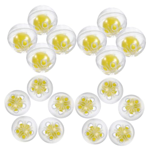 ERINGOGO 50pcs Animal Rattle Toys Bell Ball Dolls Insert Sound Maker Plush Plaything Bell Replacement for Crochet Toys Noise Maker Insert Ball