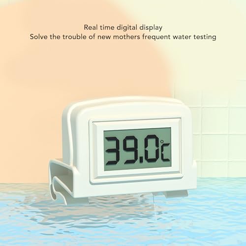 Termômetro Digital de Temperatura, Termômetro de Banho de bebê, Seguro e Inteligente para Banheira